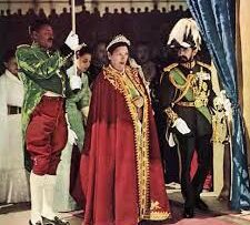 Haile Selassie & Empress Menen