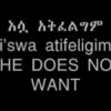 Learn Amharic Personal Pronouns Use With Verb – To Want – Pt 3B