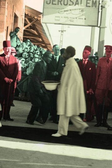 colorized-rastafari-tv-network-Empress-Menen-Jerusalem-Palestine-Haile-Selassie-I