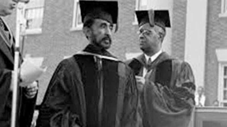 Haile-Selassie-receives-an-honorary-degree-at-Howard-University