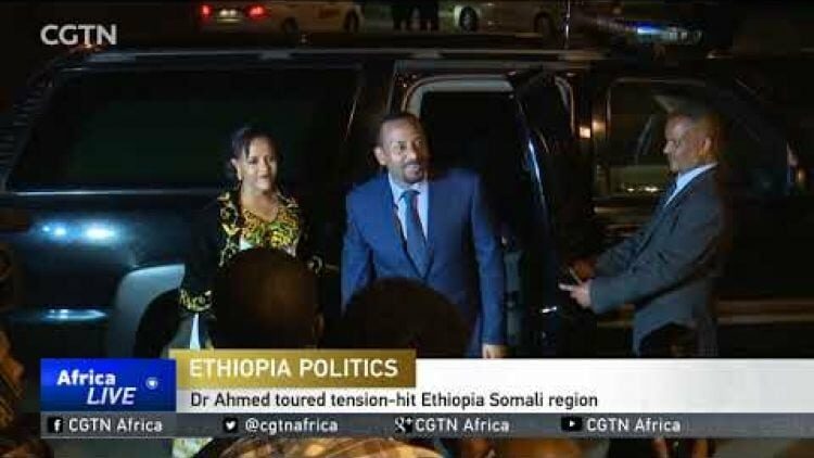 Ethiopia's new PM tours tension-hit regions in bid to unite the nation