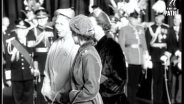 Prince Bernhards five day visit to Ethiopia 1953