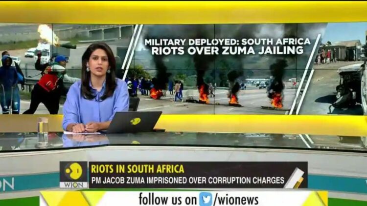 riots south africa jacob zuma