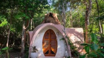 Building Dome Homes With Aircrete in The Mayan Jungle, Mexico Part 1