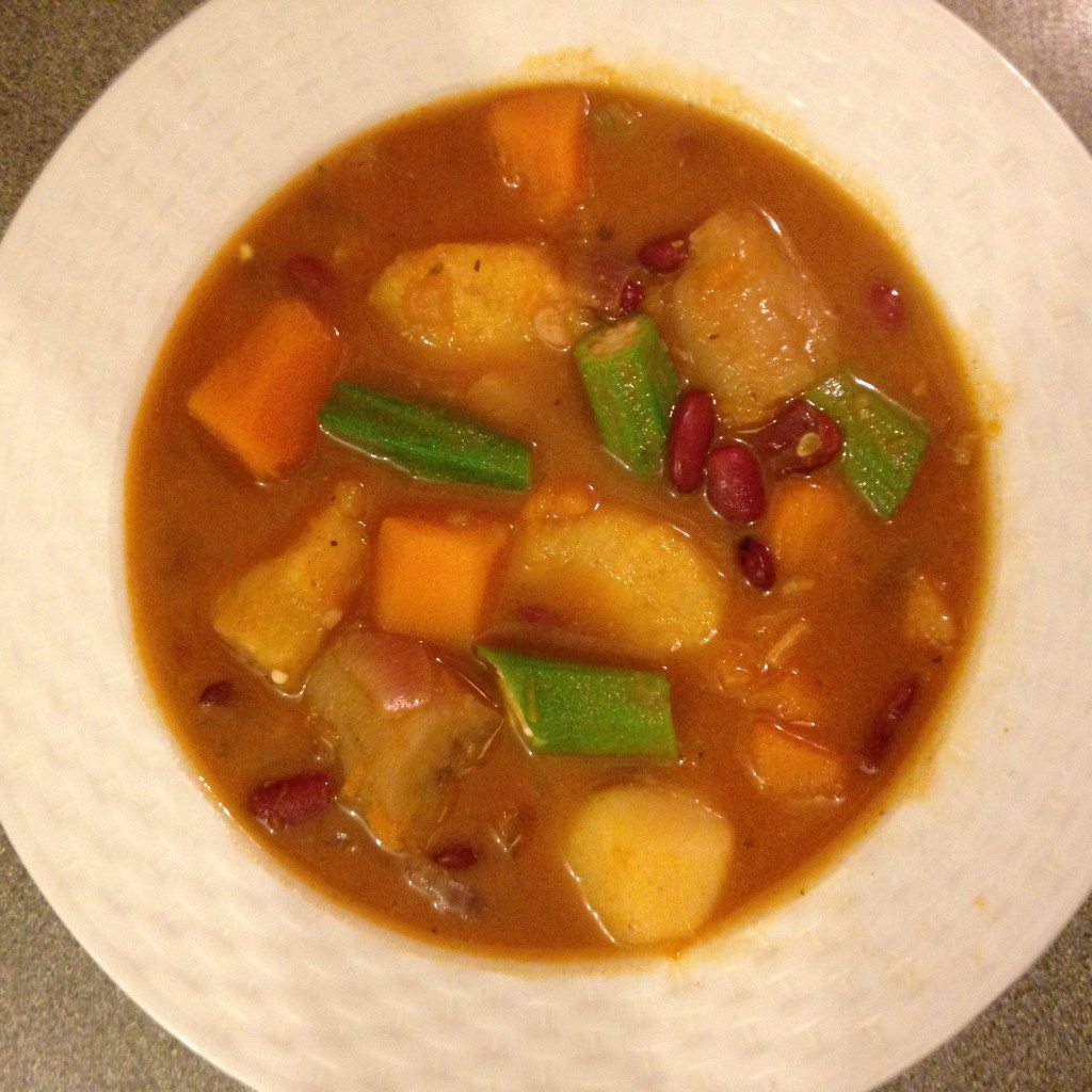 Caribbean Kidney bean soup