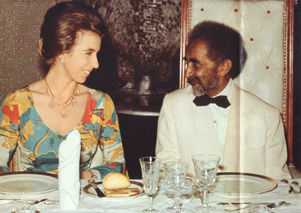 Princess Anne Haile Selassie