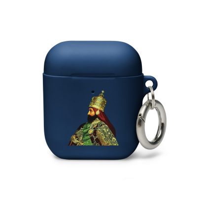 Crowned-Emperor-Haile-Selassie AirPods case