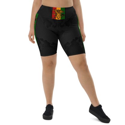 Lion of Judah World Biker Shorts