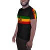 Lion of Judah World All-Over Print Men's Athletic T-shirt