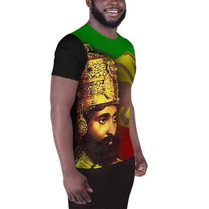 Lion of Judah All-Over Print Men's Athletic T-shirt