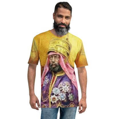 Golden Emperor Menelik II Art Men's t-shirt