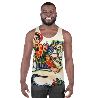 Saint Giorgis (George) Unisex Tank Top