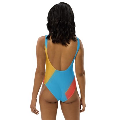 Rastafari Geometric One-Piece Swimsuit