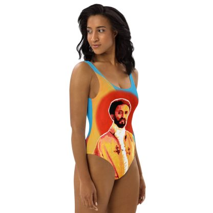 Rastafari Geometric One-Piece Swimsuit