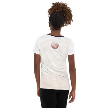 Majestic River All-Over Print Women's Athletic T-shirt