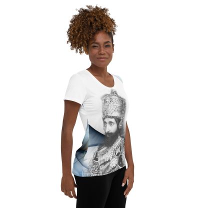 Crowned Majesty All-Over Print Women's Athletic T-shirt