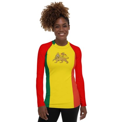 Lion of Judah Brand Women's Rash Guard