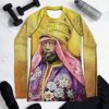 Golden Emperor Menelik II Art Women's Rash Guard - Image 2