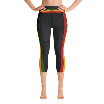 Lion of Judah World Yoga Capri Leggings