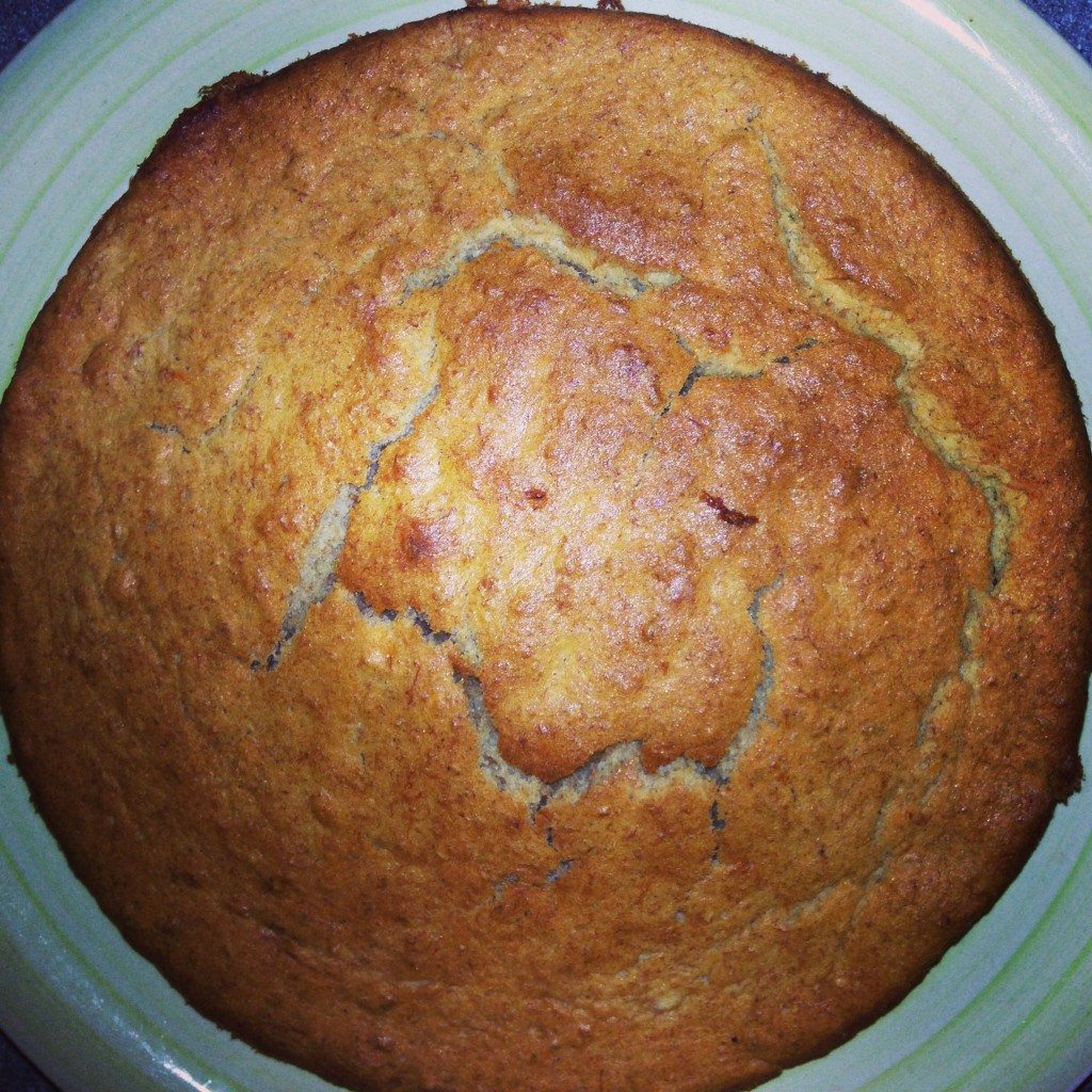 Family Favourite:  mum taught me how to bake tasty ital cakes like this vegan wholemeal banana cake.