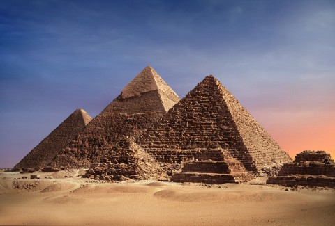 Pyramides of Gizeh - Cairo, Egypt