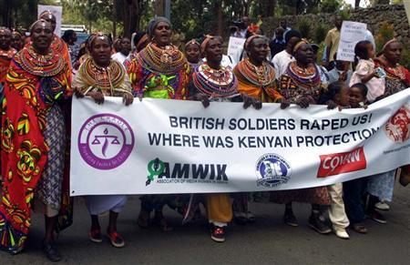 british army rape kenya women