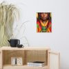 Amanuel አማኑኤል God With Us AI Divine (Afrikan Indigenous) Canvas - Image 2
