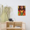 Amanuel አማኑኤል God With Us AI Divine (Afrikan Indigenous) Canvas - Image 3