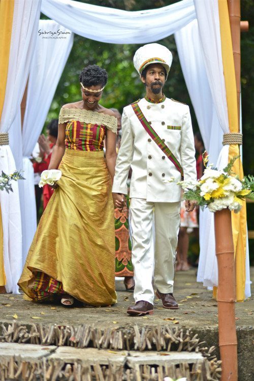 Queen Sasha Bookman and I, co-creators of our reality with the blessings of Jah. (Photographer: Sabriya Simon)