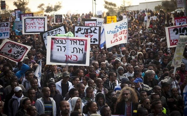 ethiopian jew protest