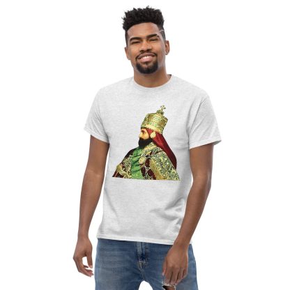 Crowned-Emperor-Haile-Selassie Men's classic tee