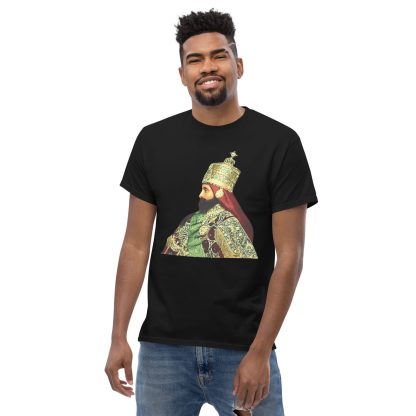 Crowned-Emperor-Haile-Selassie Men's classic tee