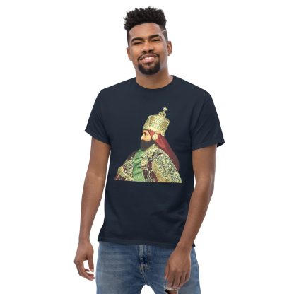 Crowned-Emperor-Haile-Selassie Men's classic tee