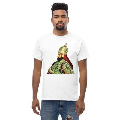 Crowned-Emperor-Haile-Selassie Men's classic tee