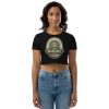 Maroons Organic Crop Top - Image 2