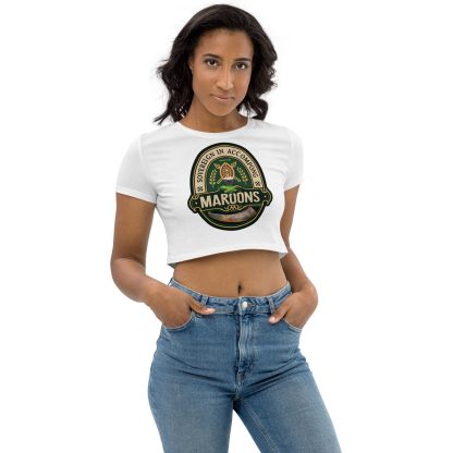 Maroons Organic Crop Top