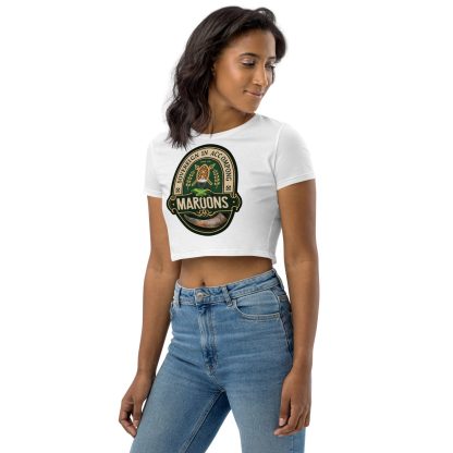 Maroons Organic Crop Top