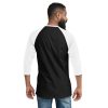 Maroons 3/4 sleeve raglan shirt - Image 3