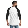 Maroons 3/4 sleeve raglan shirt - Image 12