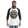 Maroons 3/4 sleeve raglan shirt