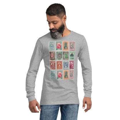 Royal Stamps Unisex Long Sleeve Tee