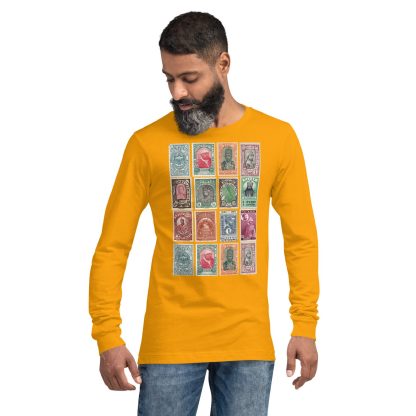 Royal Stamps Unisex Long Sleeve Tee