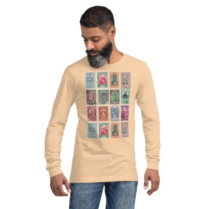 Royal Stamps Unisex Long Sleeve Tee