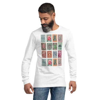 Royal Stamps Unisex Long Sleeve Tee