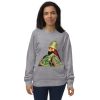 Crowned-Emperor-Haile-Selassie Unisex organic sweatshirt - Image 7
