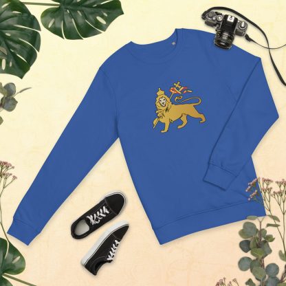 Lion of Judah World Unisex organic sweatshirt