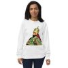 Crowned-Emperor-Haile-Selassie Unisex organic sweatshirt - Image 8
