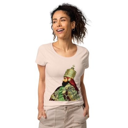 Crowned-Emperor-Haile-Selassie Women’s basic organic t-shirt