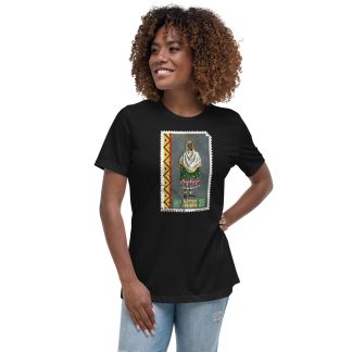 Ethiopian Stamp Women's Relaxed T-Shirt