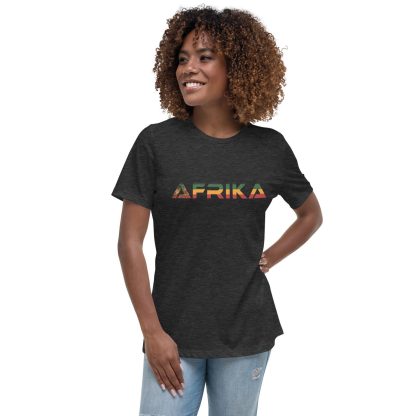 LOJ-AFRIKA Women's Relaxed T-Shirt